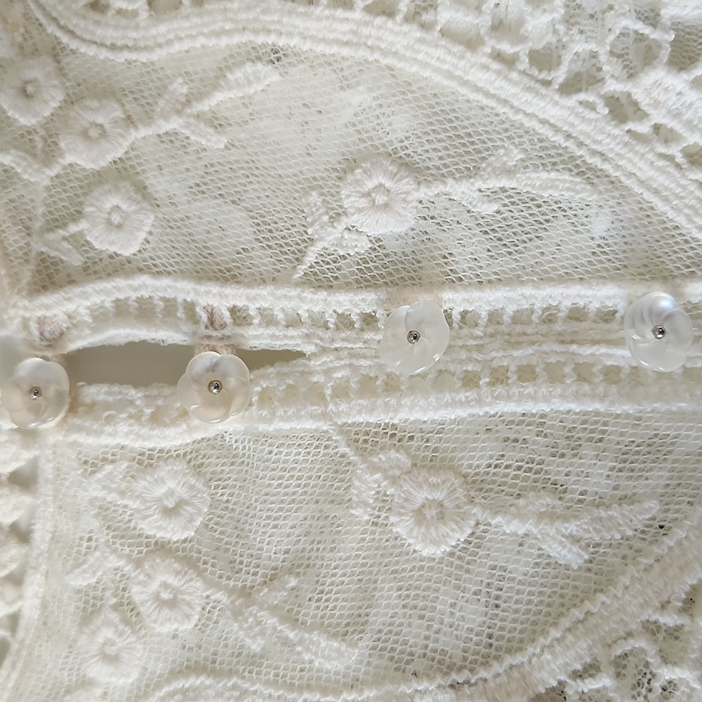 V Cristina lace overlay top - Picture 6 of 9